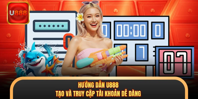 Hướng dẫn U888 tạo và truy cập tài khoản dễ dàng
