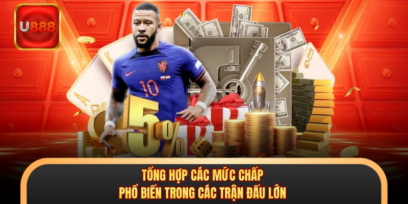 Tổng hợp các mức chấp phổ biến trong các trận đấu lớn